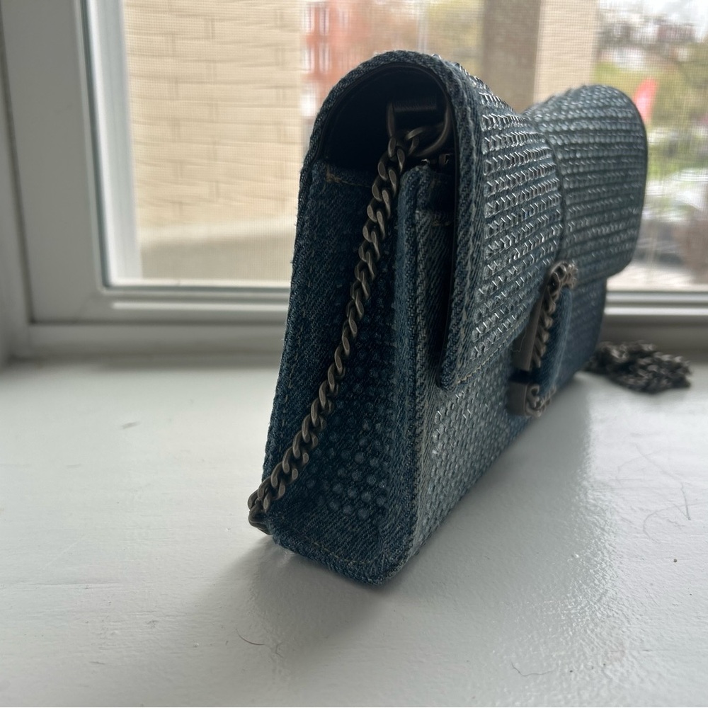 Marc Jacobs Blue Textured Clutch - Picture 2 of 3